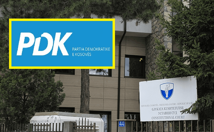PDK do mbajë konferencë për media para Gjykatës Kushtetuese