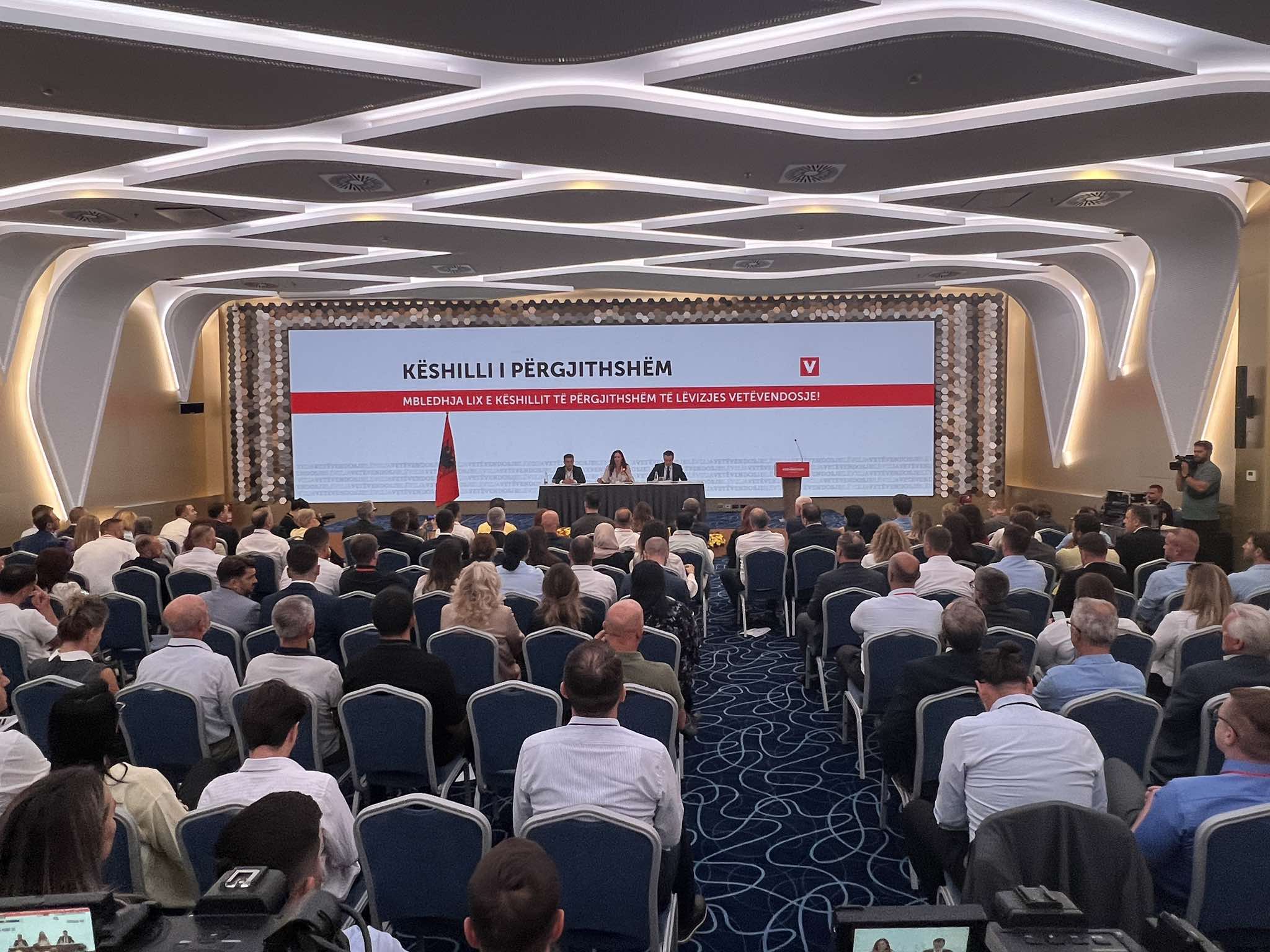 VV nis mbledhjen e Këshillit të Përgjithshëm veç me himin kombëtar shqiptar
