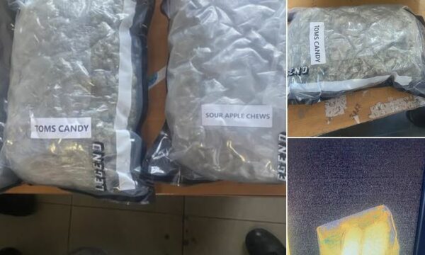 Dogana kap afro 1 kilogram drogë të dërguar me postë