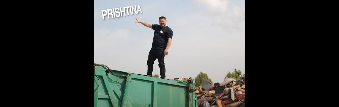 Berisha kritikon gjendjen me mbeturinat në Prishtinë: Kryeqyteti po mbytet në papastërti