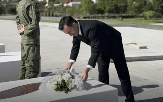 Kryeparlamentari Dimal Basha viziton Prekazin