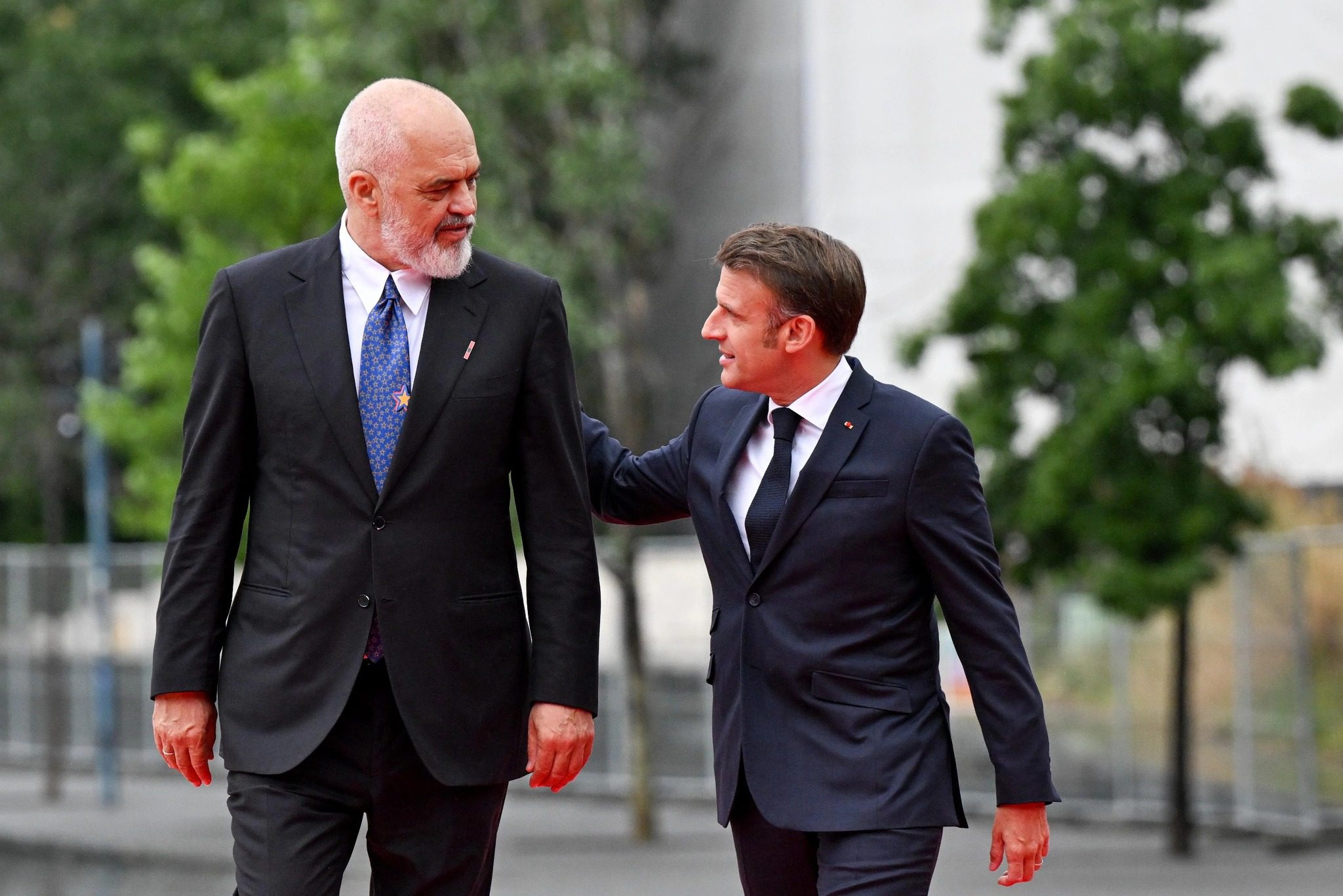 Rama dhe Macron bëjnë shaka me Trump në Danimarkë