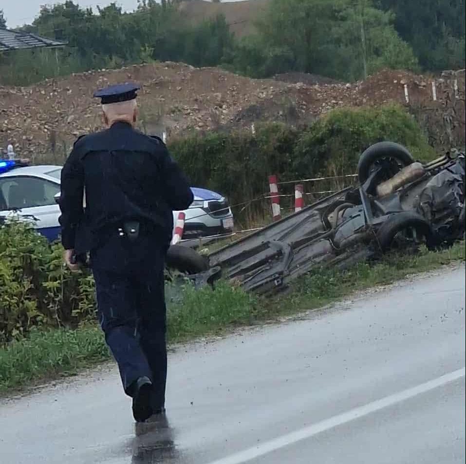 Vetaksident në Istog, një person dërgohet në spital me urgjencë