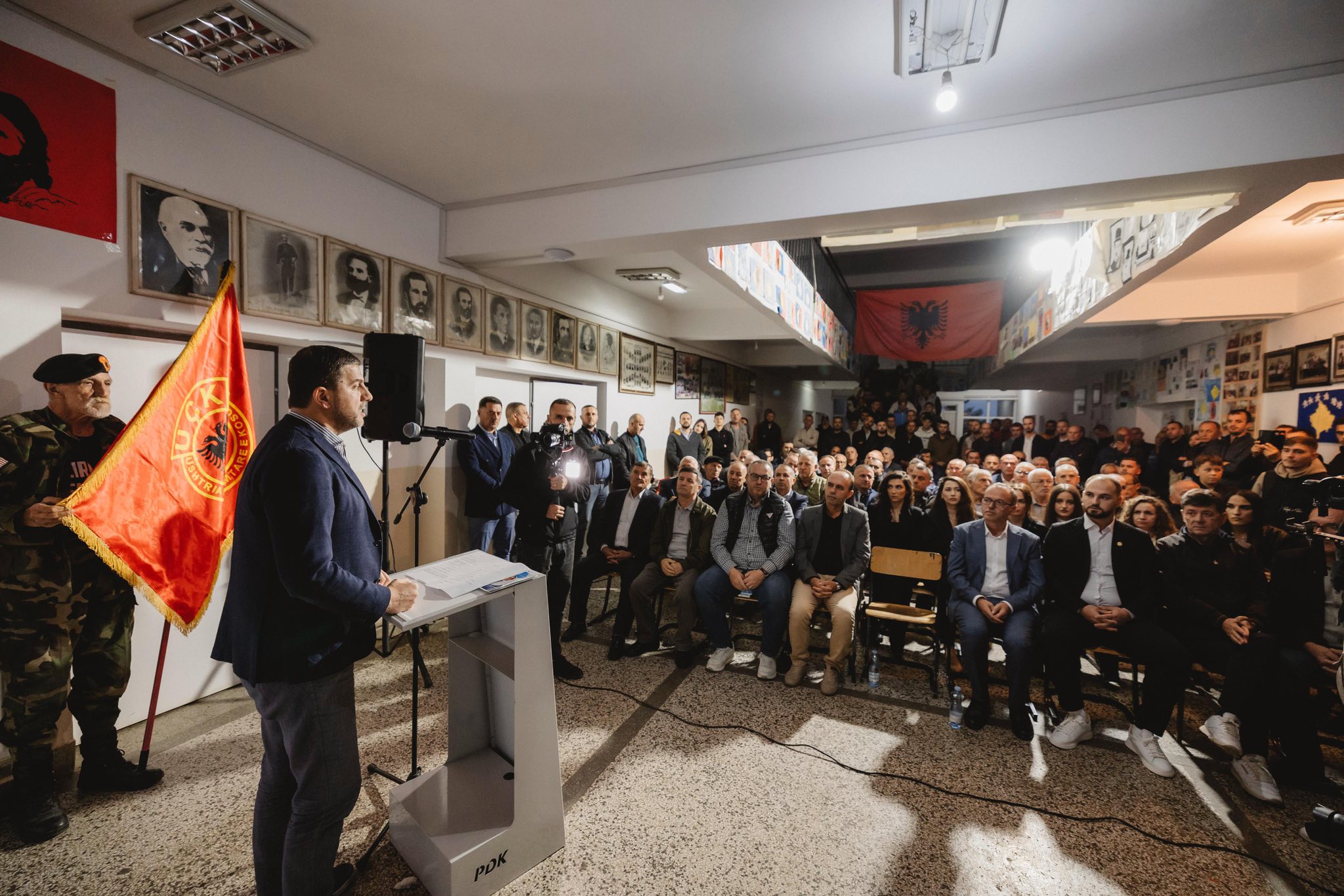 Memli Krasniqi në Malishevë, i bindur në fitoren e PDK-së