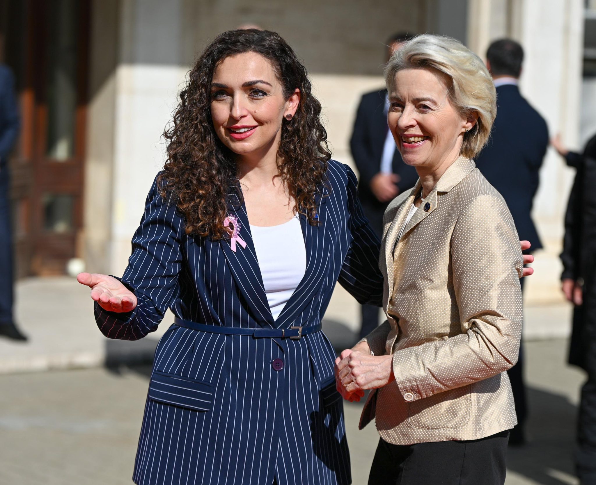 Osmani pas takimit me Von der Leyen: Kosova është gati të ecë përpara drejt BE-së