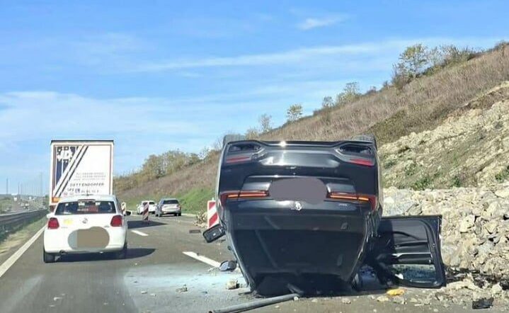 Aksident në autostradën “Ibrahim Rugova”, lëndohet një person