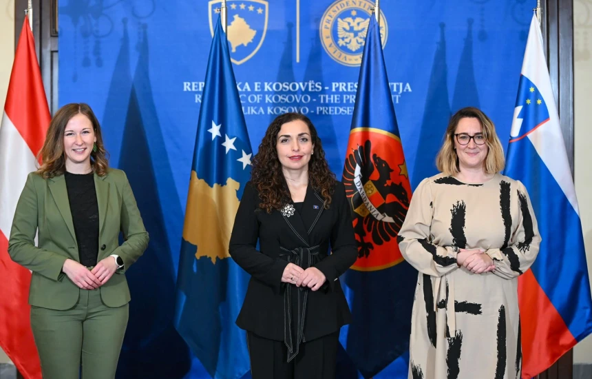 Osmani pret nga Austria dhe Sllovenia ta përkrahin Kosovën si shtet kandidat në BE