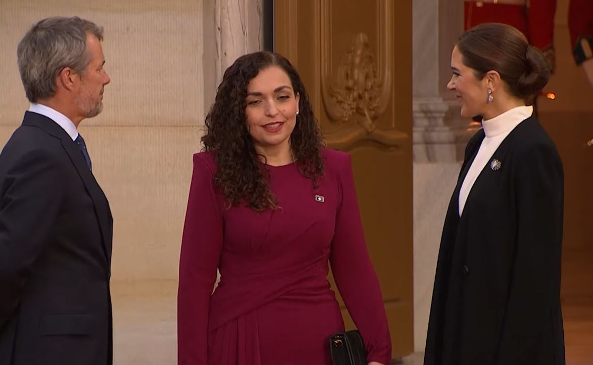 Osmani pritet me nderime nga Mbreti e Mbretëresha e Danimarkës