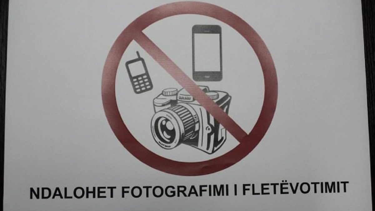 Fotografimi i votës, tre persona arrestohen në Drenas