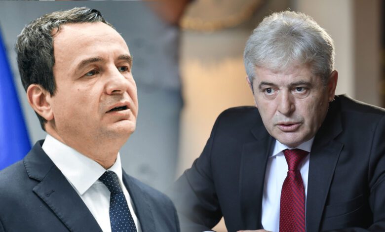 Ahmeti – Kurtit: Kërkoju falje shqiptarëve të Maqedonisë së Veriut, ke marrë anën e Mickoskit