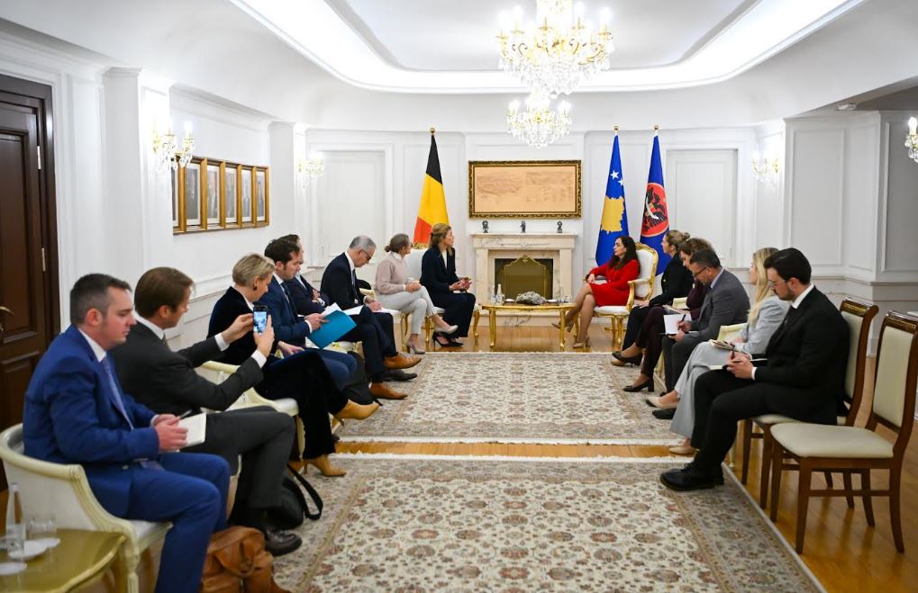 Detaje nga takimi i Osmanit me ministret nga Belgjika