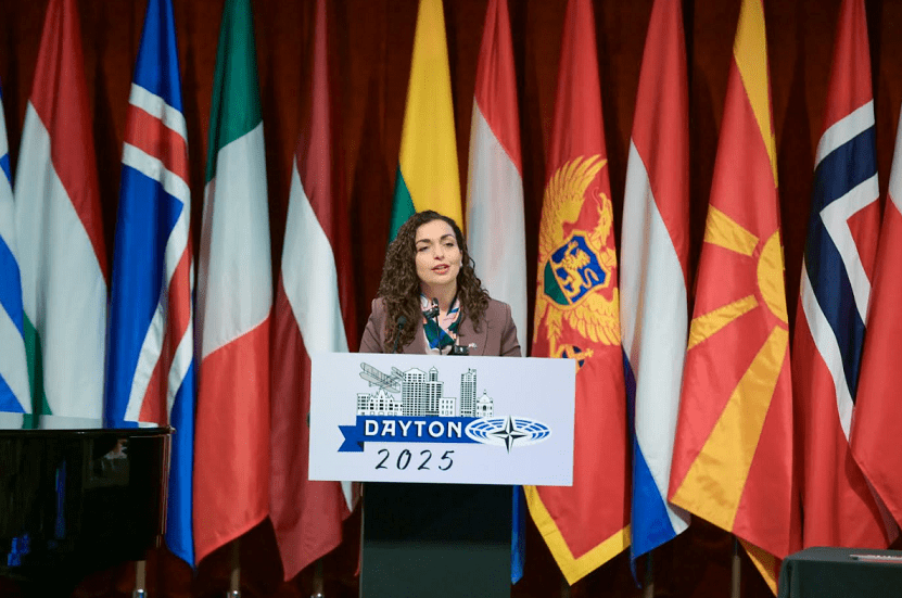 Osmani udhëton për në Slloveni, e ftuar speciale e Asamblesë Parlamentare të NATO-s