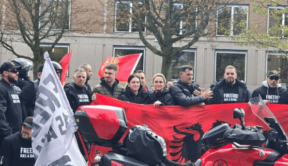 Shqipe Selimi e VV-së i bashkohet marshit të motoristëve në Hagë