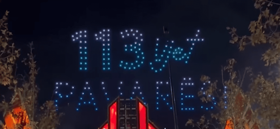 Qielli i Vlorës mbulohet me dronë për 113-vjetorin e pavarësisë