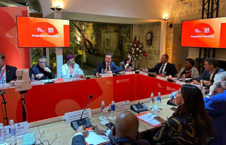 Kurti pjesëmarrës në Këshillin e Internacionales Socialiste në Maltë