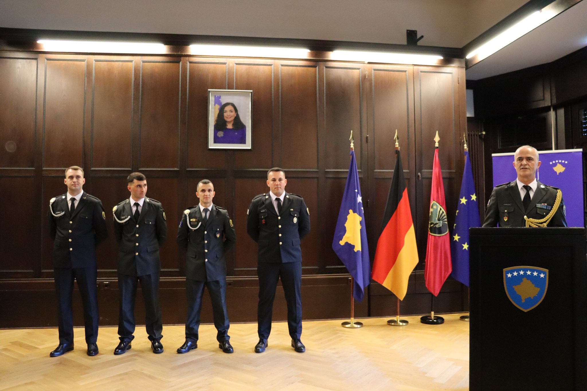 Katër kadetë të FSK-së diplomojnë në Gjermani