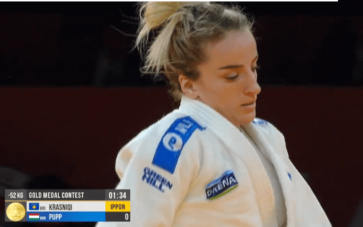 Distria Krasniqi e artë në Zagreb