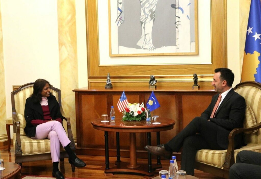 Basha diskuton zhvillimet politike dhe procesin zgjedhor me të Ngarkuarën me Punë të Ambasadës Amerikane