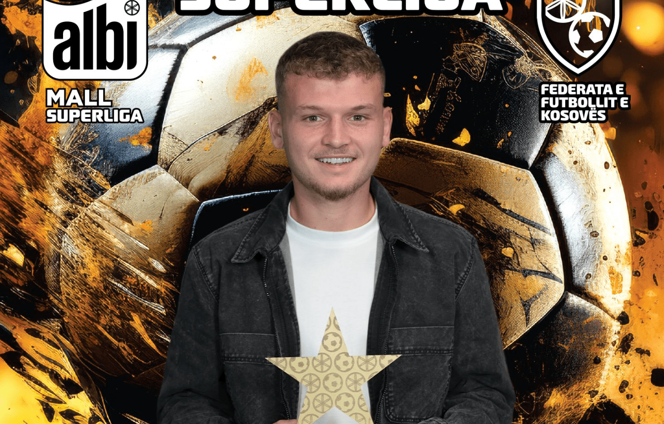 Igball Jashari zgjidhet ‘Ylli i javës’ në Superligë