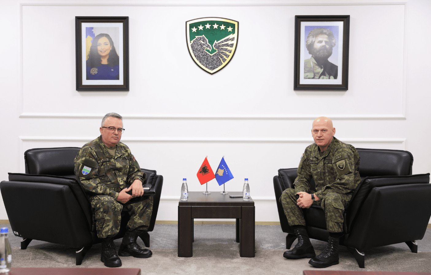 Jashari dhe Lilo flasin për bashkëpunimin e FSK-së me Ushtrinë e Shqipërisë