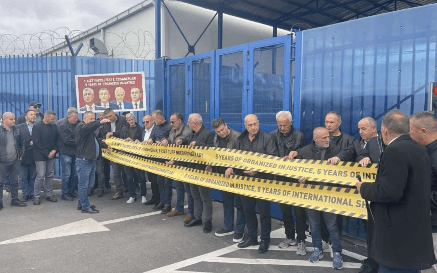 OVL-UÇK me aksion simbolik para EULEX-it, në pesëvjetorin e arrestimeve