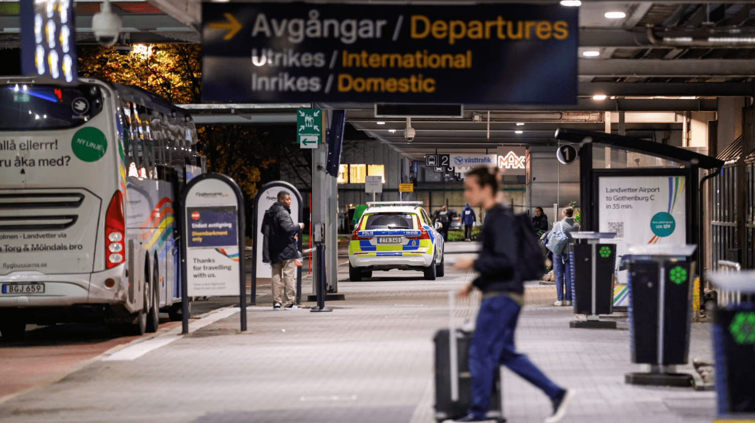 Ndalen fluturimet në aeroportin e dytë më të madh në Suedi për shkak të dronëve
