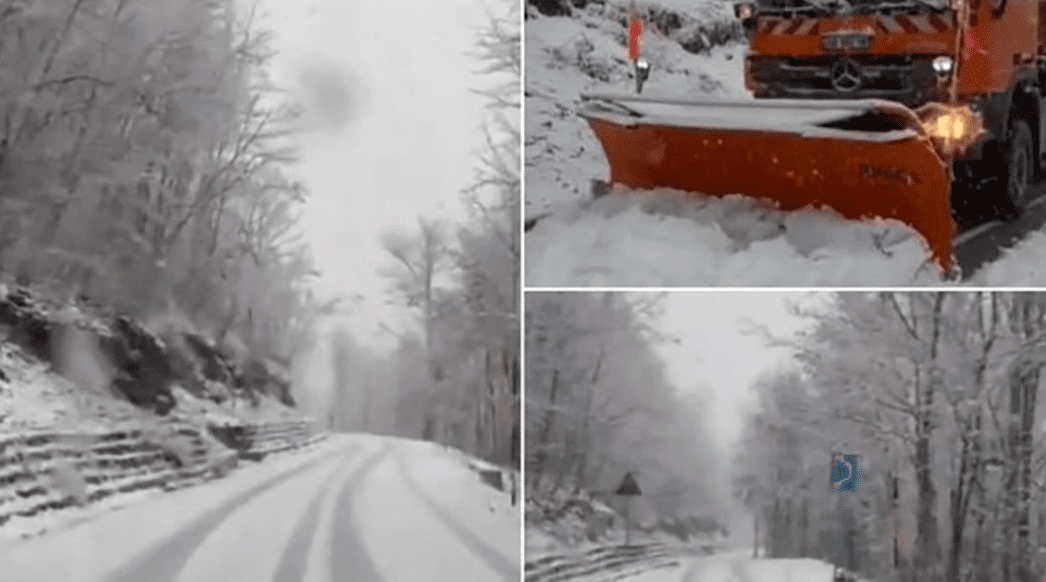 Pas reshjeve të shiut, nis bora në veri të Shqipërisë