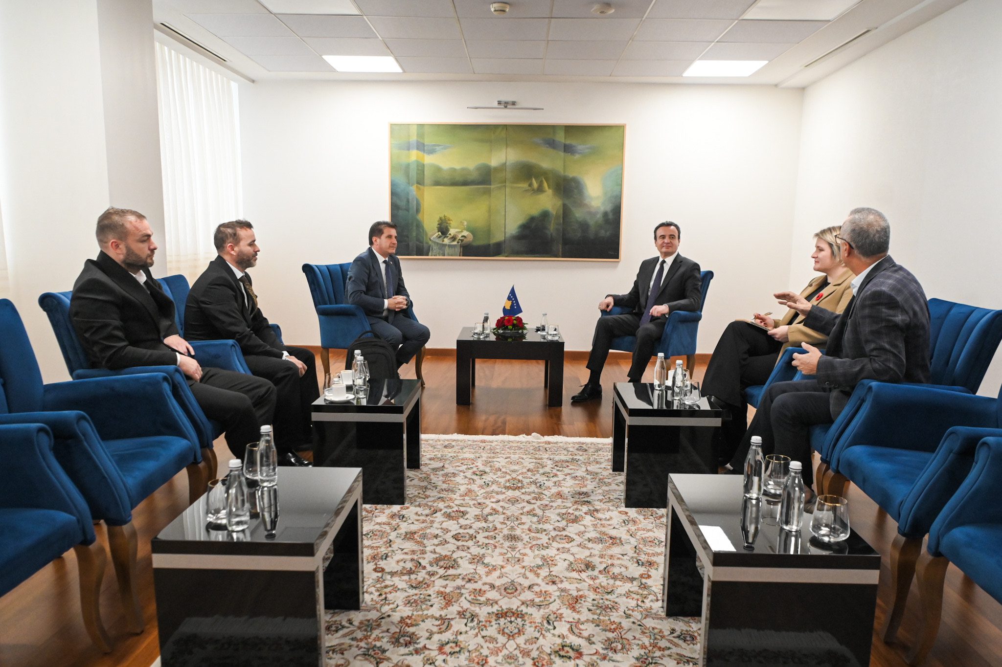 Kurti pret në takim kryetarin e Bashkisë Hora e Arbëreshëve