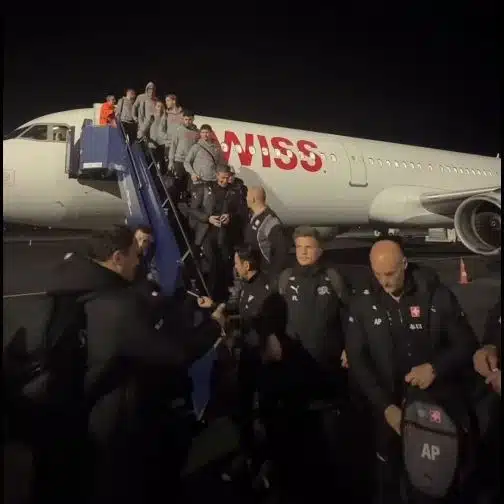 Xhaka me Zvicrën arrijnë në Prishtinë