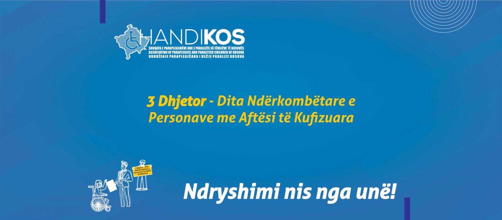 3 Dhjetori – Dita Ndërkombëtare e Personave me Aftësi të Kufizuar