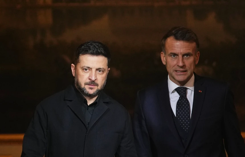 Raportohet se Macron ka paralajmëruar për mundësinë që SHBA-ja ta tradhtojë Ukrainën