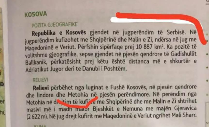 Kosova emërohet si “Metohia” në një libër në Maqedoni, analistja Selmani ka një pyetje për VLEN-in
