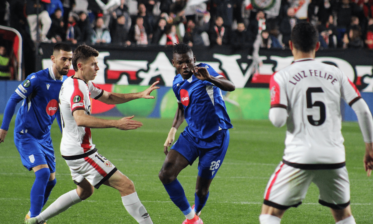 Drita në disavantazh minimal ndaj Rayo Vallecanos, pas pjesës së parë