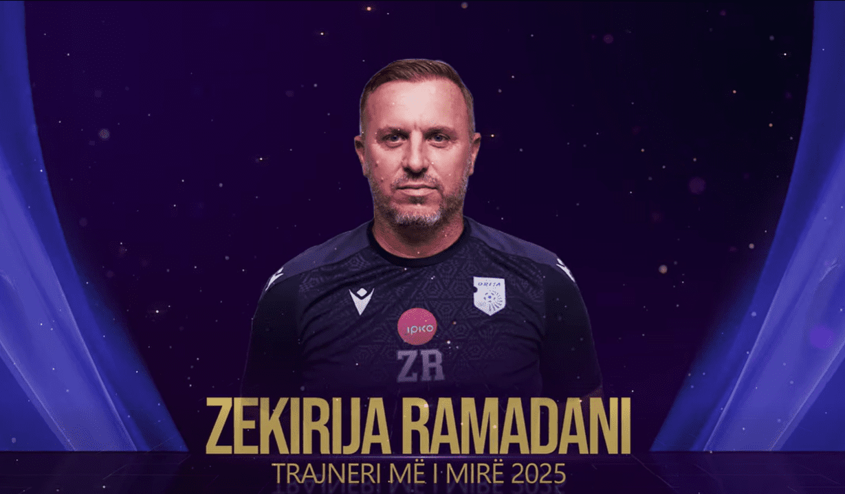 Zekirija Ramadani shpallet trajneri i vitit nga FFK