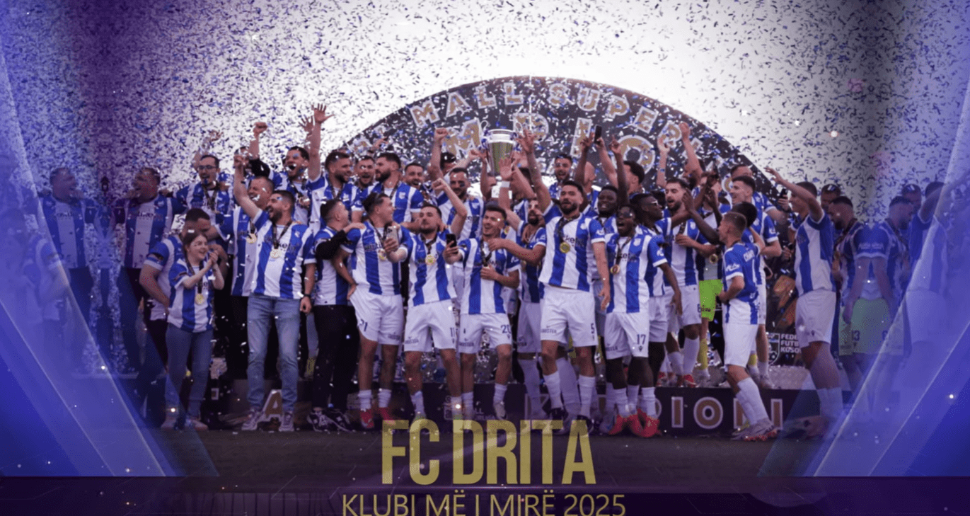 FC Drita shpallet Klubi më i Mirë 2025