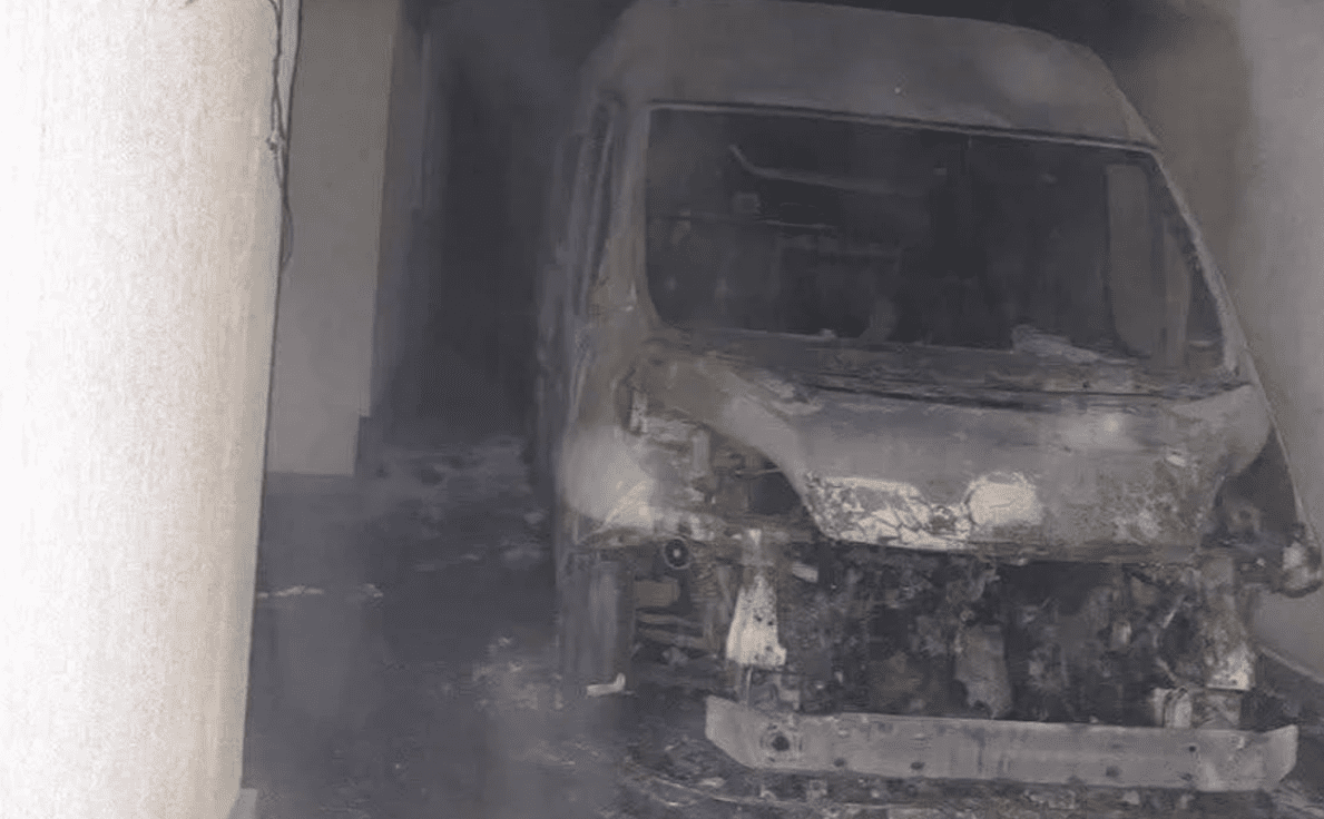 Arrestohet i dyshuari për zjarrvënie të autoambulancës në Rahovec