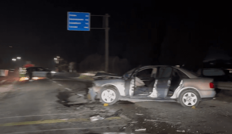 Parakalimi i gabuar shkakton aksident të rëndë në Shqipëri, katër të lënduar