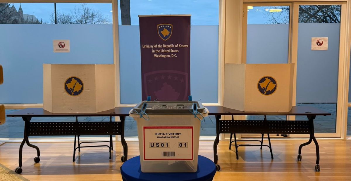 Hapet edhe qendra e votimit në Ambasadën e Kosovës në Uashington