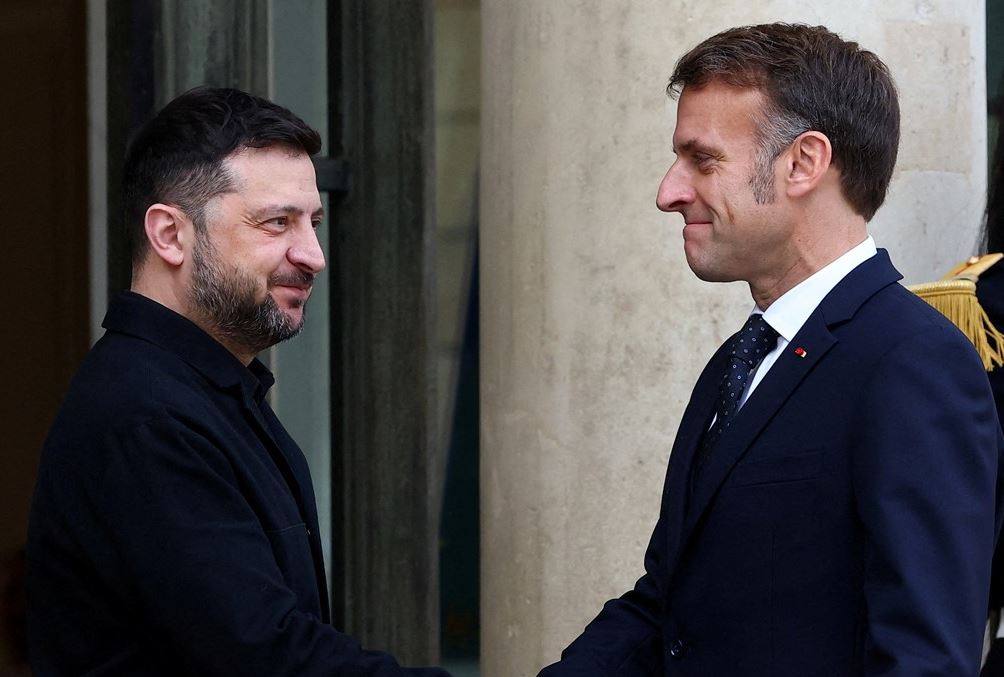Zelensky dhe Macron diskutojnë për përfundimin e luftës në Ukrainë