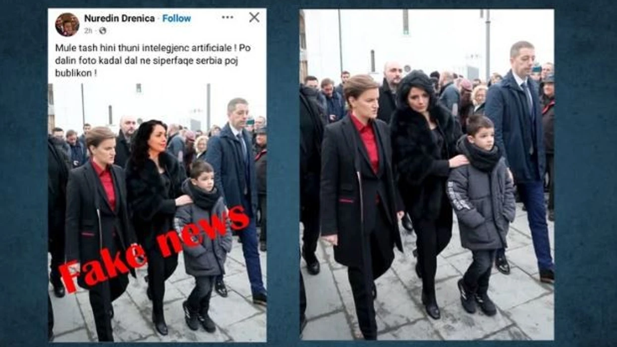 Presidenca reagon pas fotos së manipuluar të presidentes Osmani me Brnabiqin