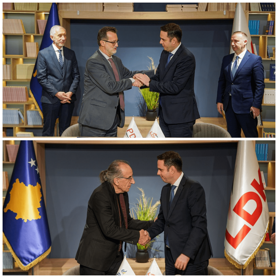 LDK nënshkruanë marrëveshje koalicioni me AKR-në dhe PD-në për zgjedhjet e 28 dhjetorit