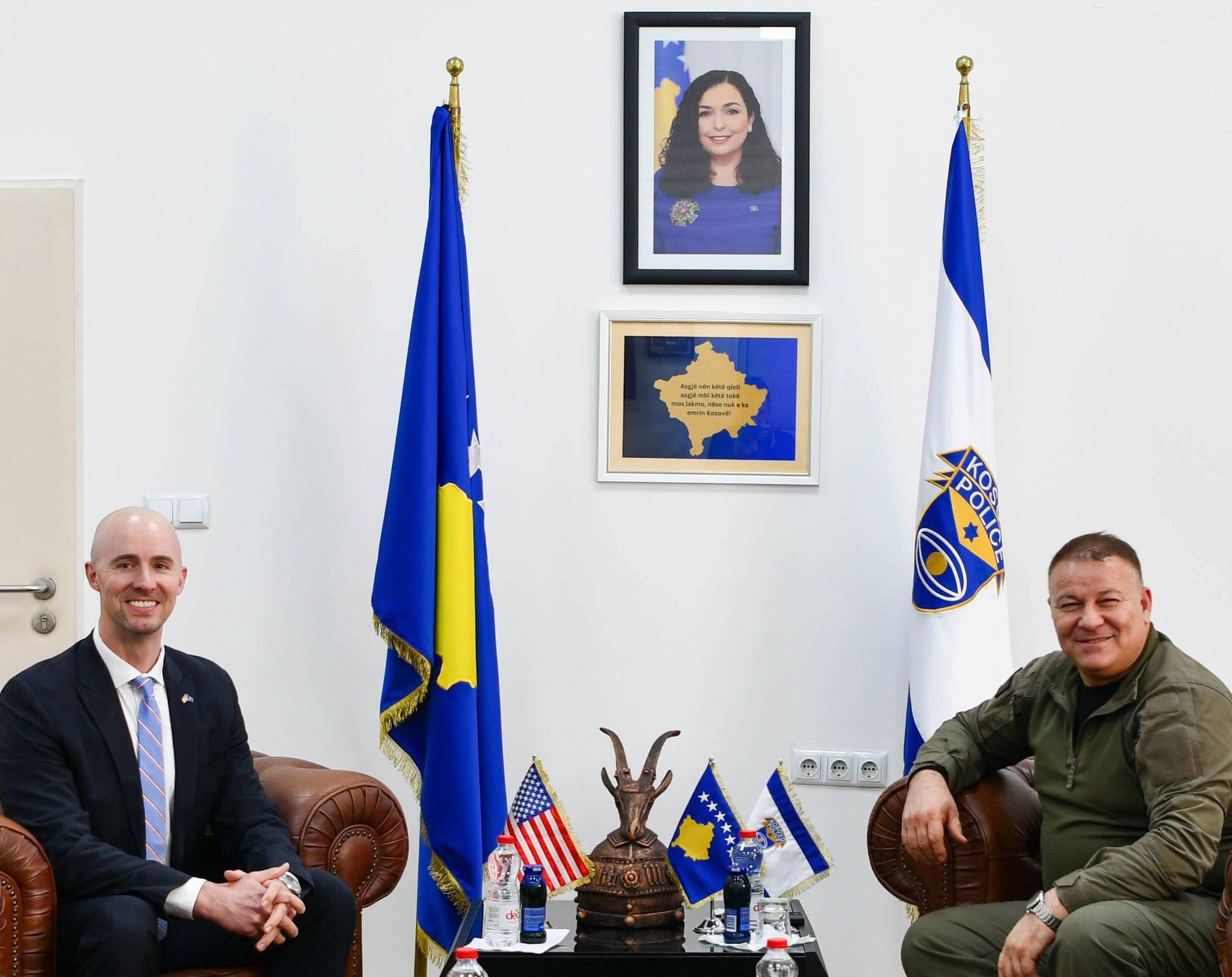 Forcohet bashkëpunimi ndërmjet Policisë së Kosovës dhe institucioneve të sigurisë së SHBA-së