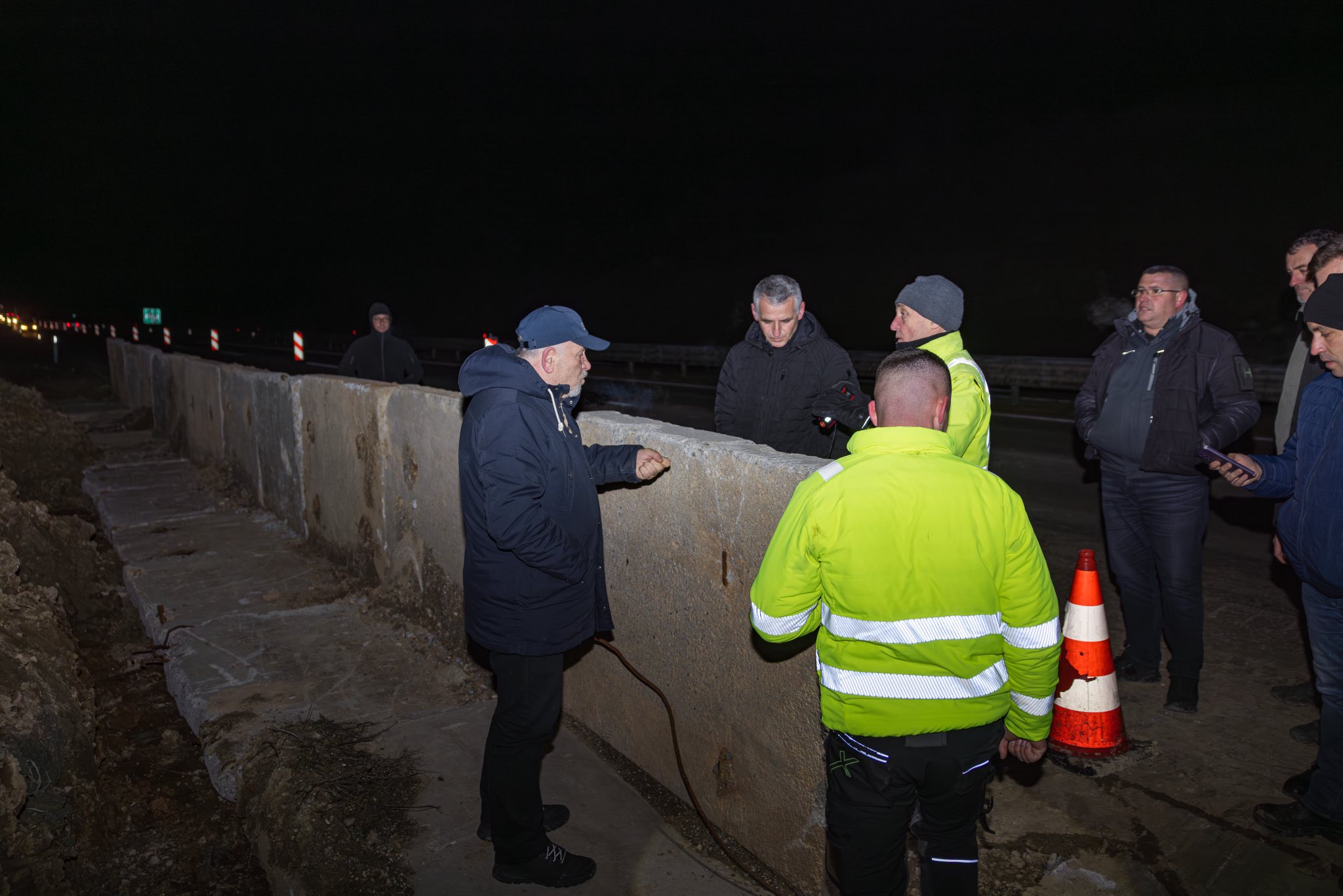 Durmishi inspekton punimet emergjente në autostradën “Ibrahim Rugova”
