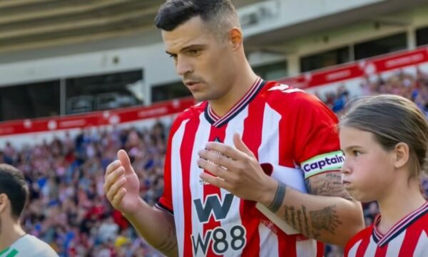 “Lutu për Kosovën”, Granit Xhaka me postim emocionues pas vërshimeve në Kosovë