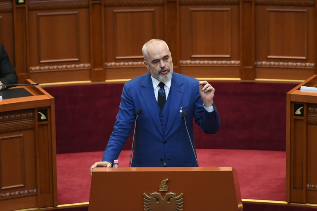 Edi Rama i çon projektligj Kuvendit të Shqipërisë për Bordin e Paqes, kërkon miratim me procedurë urgjente