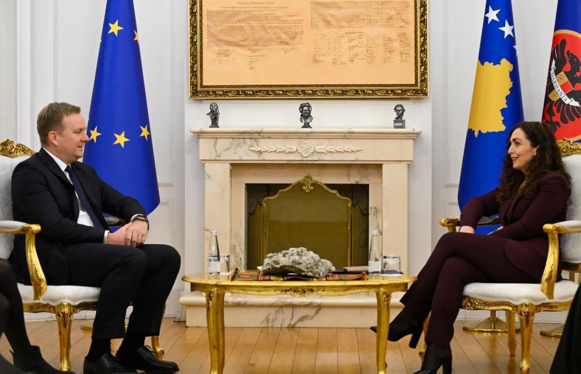 Osmani deklarohet pas takimit me Sorensenin