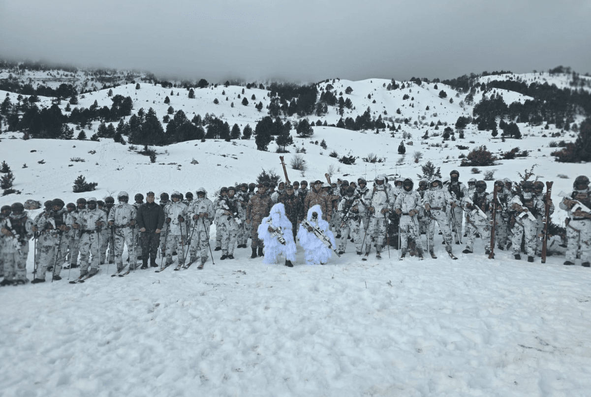 Batalioni i Forcave Speciale të Shqipërisë zhvilloi stërvitje dimërore treditore