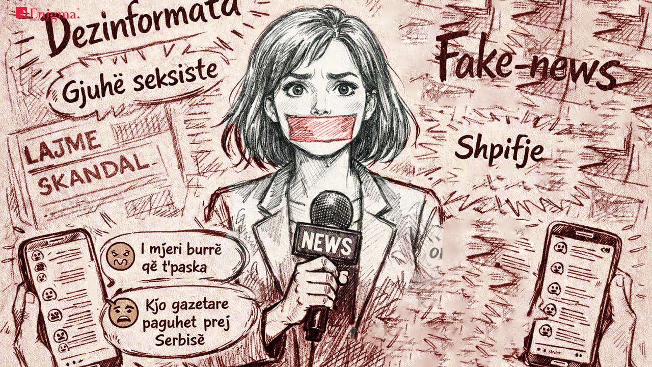 Kur e vërteta kthehet kundër: Dezinformimi dhe stigma që godet gazetaret gra në Kosovë