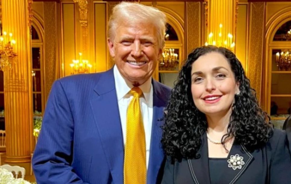 “Thellësisht e nderuar”, Osmani merr ftesë nga Trump për Bordin e Paqes