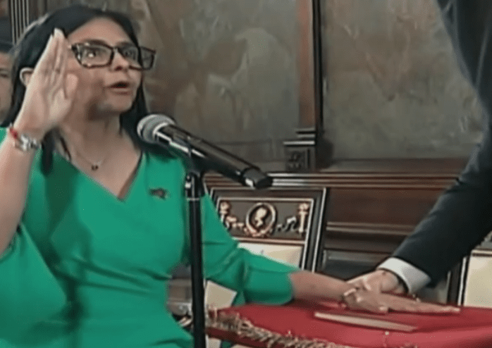 Delcy Rodriguez betohet si presidente e përkohshme e Venezuelës